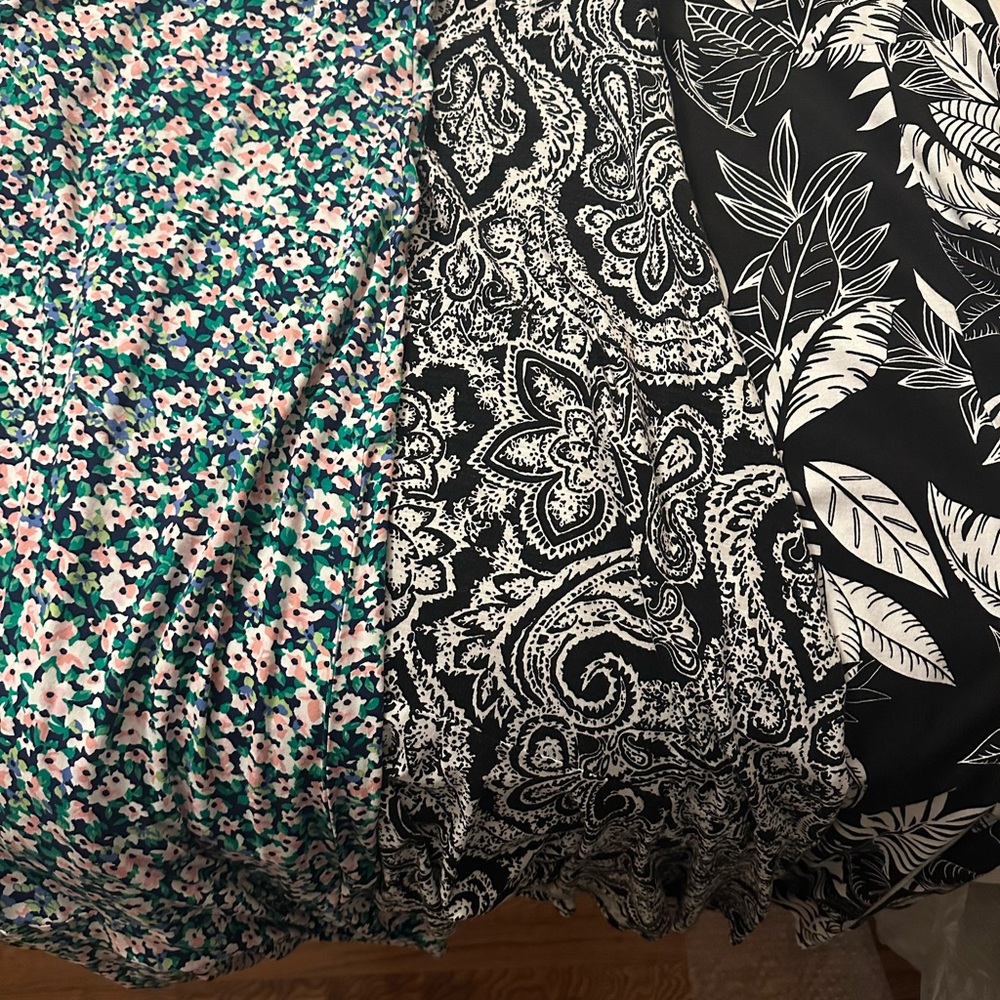 Talbots Floral and Paisley maxi skirts - set of 3 skirts